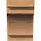 Ekena Millwork Mediterranean Rough Sawn Rafter Tail, Western Red Cedar, 4"W x 6"H x 24"L RFT04X06X24MED00RWR - alternate 2